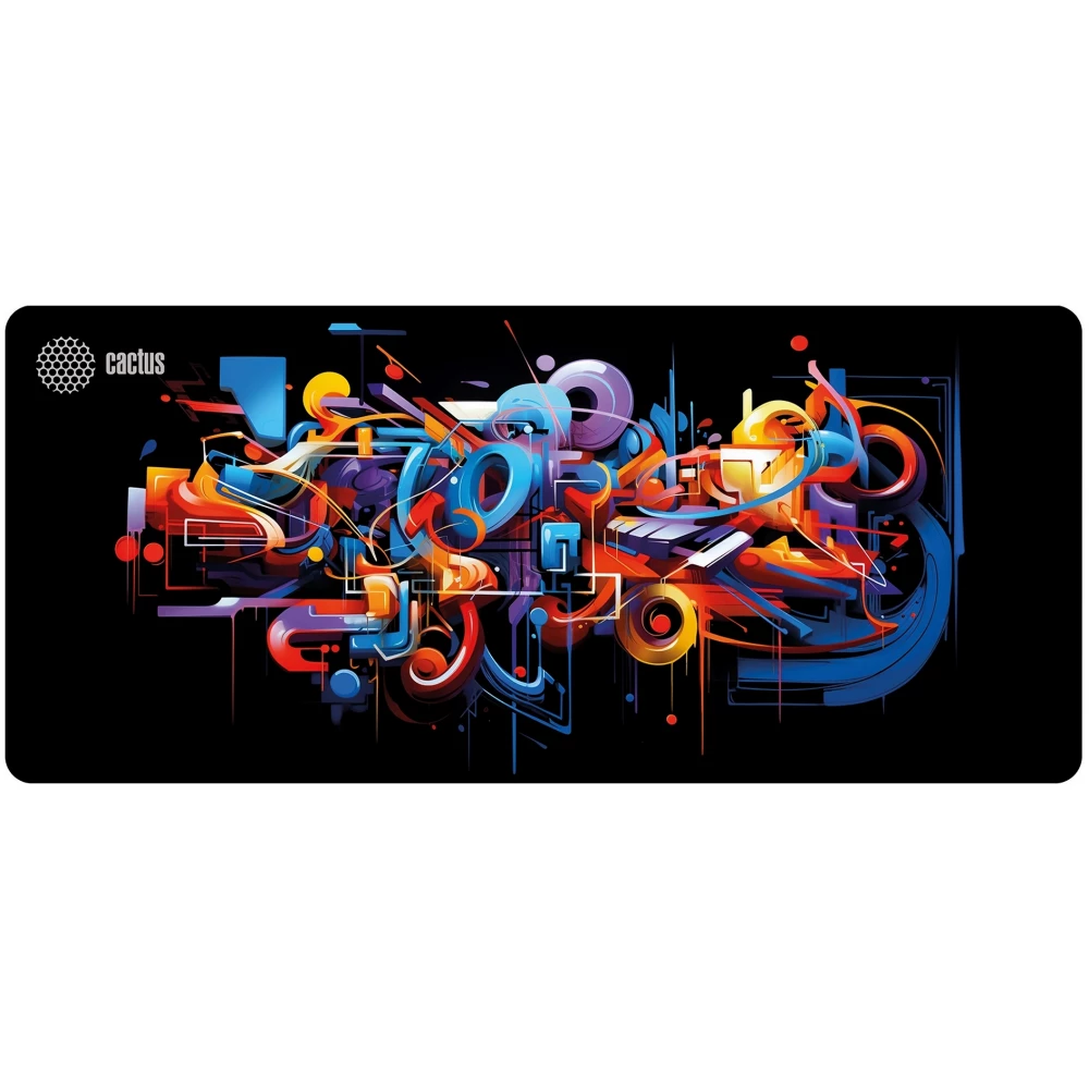 картинка Коврик для мышки Cactus Graffiti 900x400x2мм (CS-MP-PRO10ХXL) от магазина КомпьютерЦентр