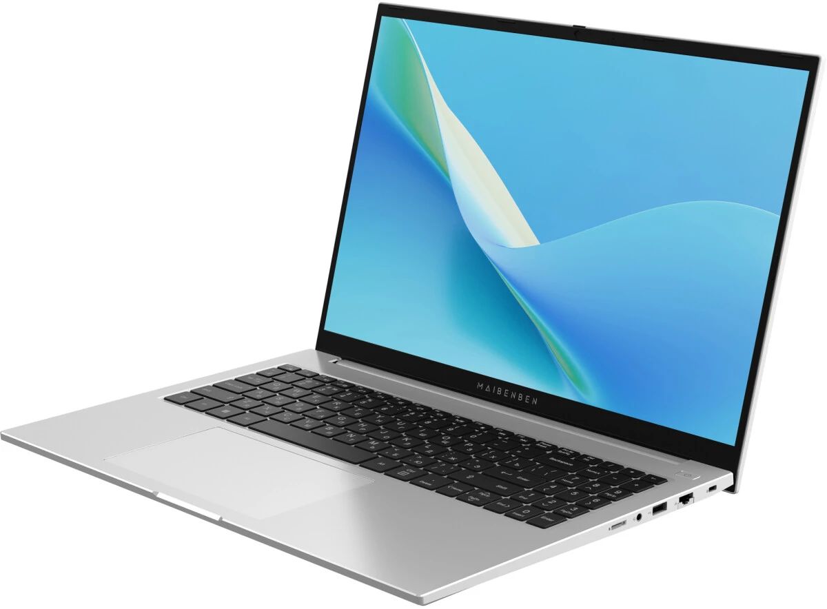 картинка Ноутбук MAIBENBEN M16B 16'' IPS (1920x1200) 300 кд/ м2 /  AMD Ryzen 3 4300U/  16ГБ DDR4/  512ГБ SSD/  AMD Vega 5/  Linux/  45,6 Втч/  1,9 кг/  Silver (M16B-R343UMF1SLSRE0) от магазина КомпьютерЦентр