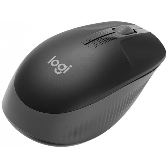 картинка Мышка Logitech M190 Wireless, Charcoal  (910-005905) от магазина КомпьютерЦентр