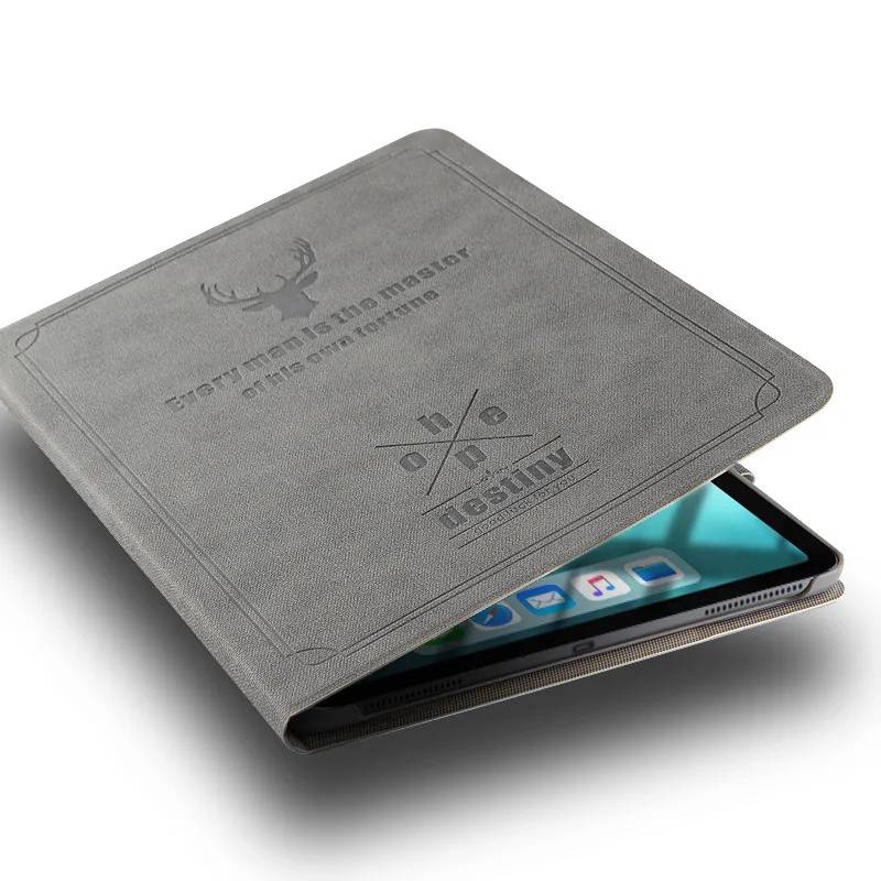 картинка Чехол-книжка MyPads для iPad Air 1 /  iPad Air 2 кожзам, серый от магазина КомпьютерЦентр
