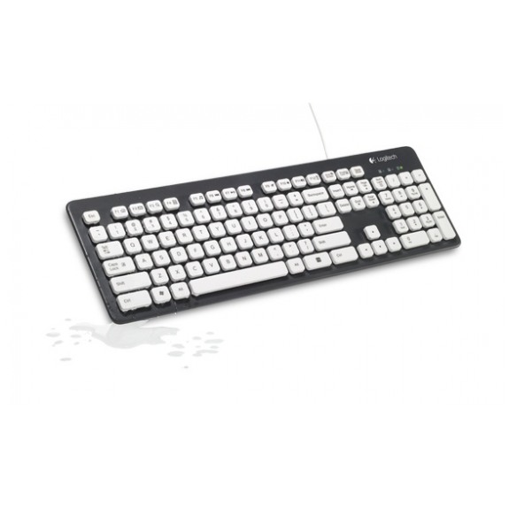 картинка Клавиатура Logitech Washable Keyboard K310 USB (920-004061) от магазина КомпьютерЦентр