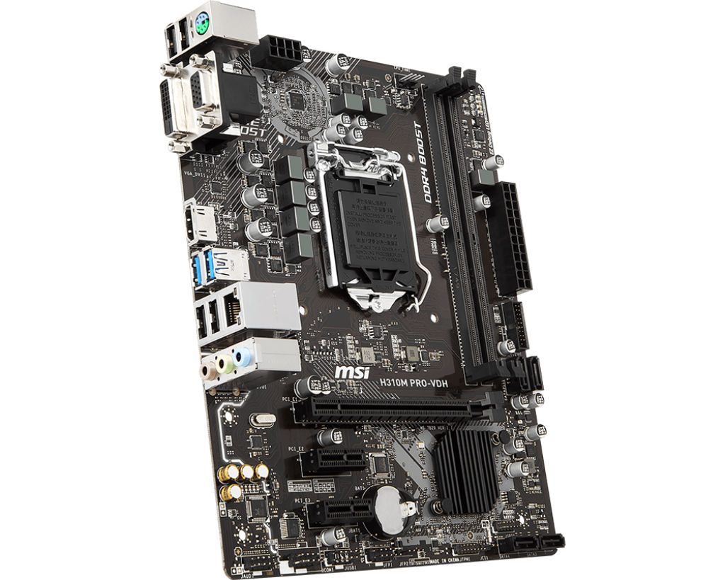 картинка Материнская плата MSI H310M PRO-VDH от магазина КомпьютерЦентр