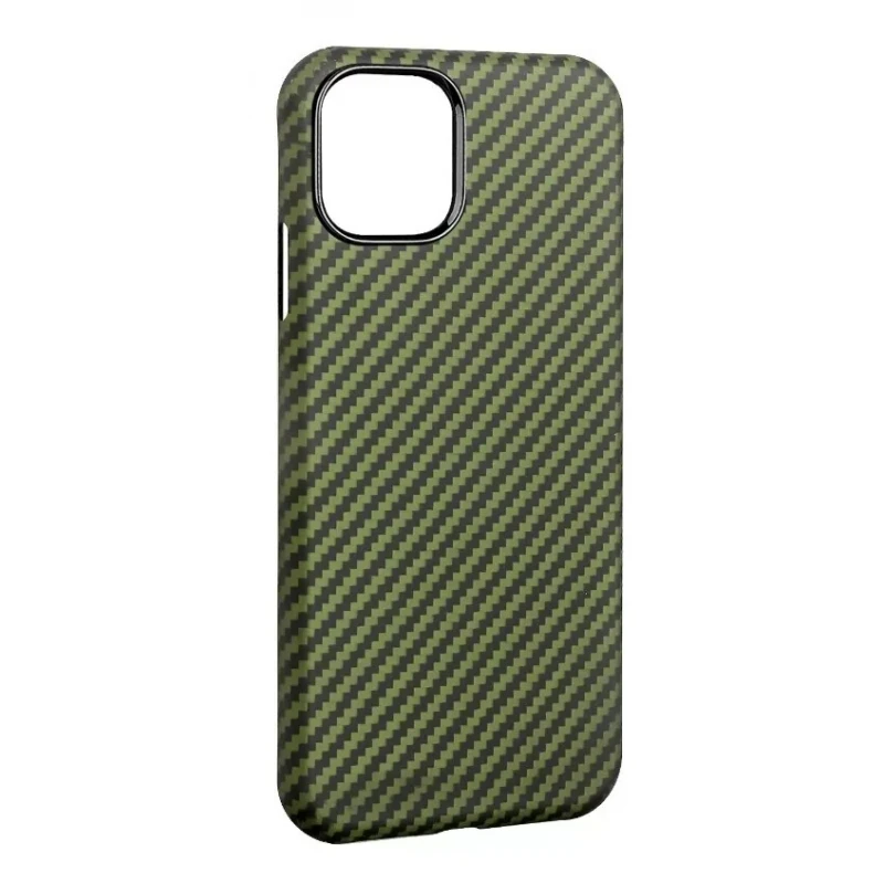 картинка Чехол-накладка K-DOO Kevlar case green для iPhone 14 Pro Max от магазина КомпьютерЦентр