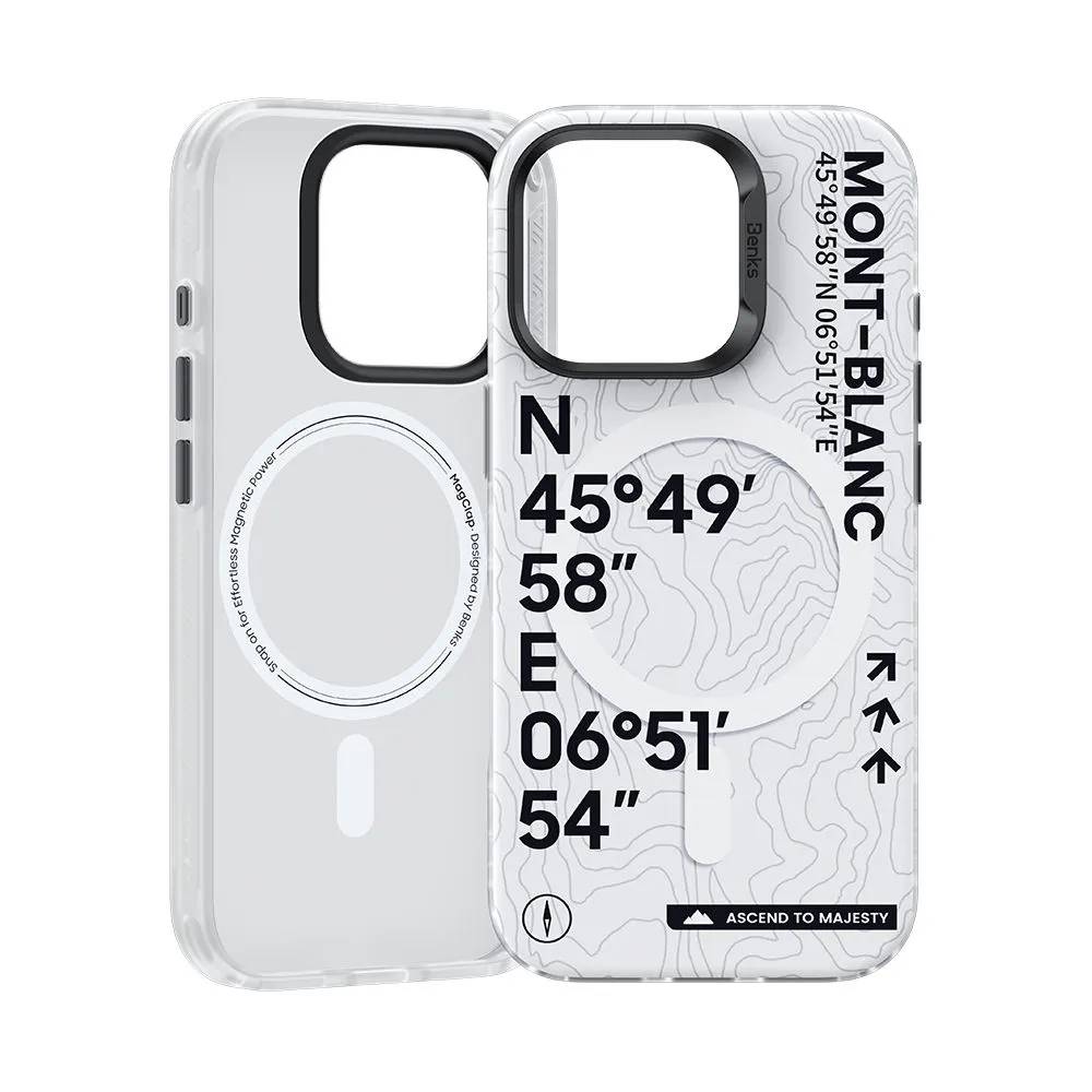 картинка Чехол силиконовый Benks Mt. Blanc Phone Case (MagSafe) для iPhone 16 Pro Max 6.9'' от магазина КомпьютерЦентр