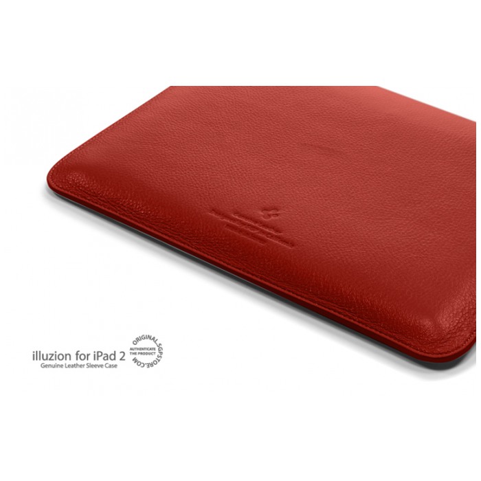 картинка Чехол SGP Leather Case Illuzion Sleeve Series Dante Red for iPad 2 (SGP07633) от магазина КомпьютерЦентр