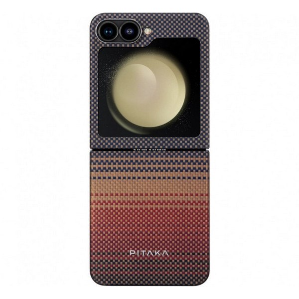 картинка Чехол Piraka MagEZ Case 5 For Samsung Galaxy Z Flip6 принт закат (Sunset) от магазина КомпьютерЦентр