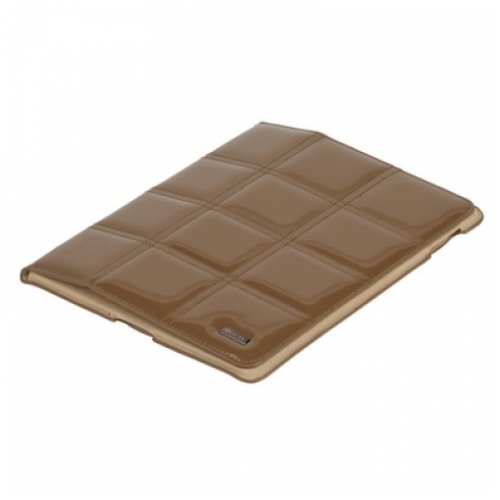картинка Чехол HOCO Square Jane Eyre Bright Leather Case Champagne for new iPad от магазина КомпьютерЦентр