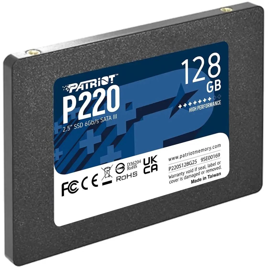 картинка SSD накопитель 128Gb 2.5'' Patriot P220 SATA III (P220S128G25) от магазина КомпьютерЦентр