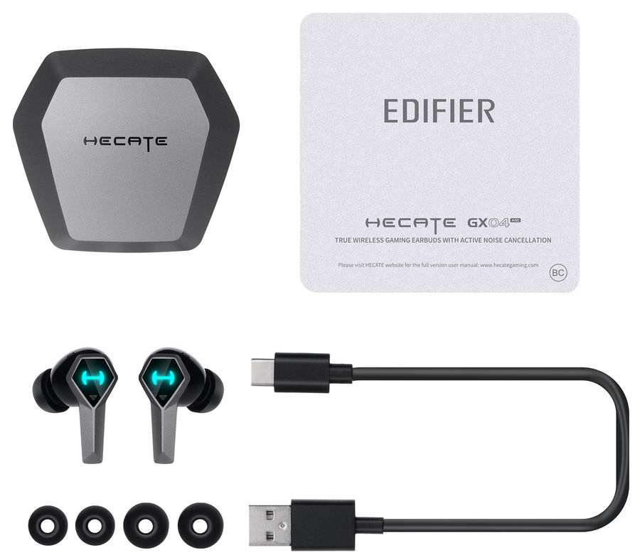 картинка Bluetooth гарнитура Edifier GX04 ANG Black от магазина КомпьютерЦентр