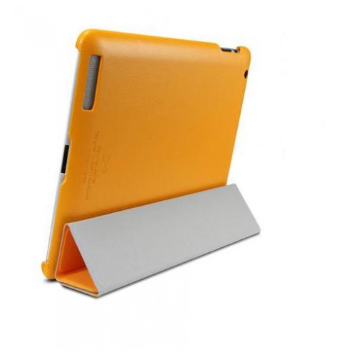 картинка Чехол SGP Leather Case Griff Series Solaris Orang for iPad 2 (SGP07698) от магазина КомпьютерЦентр
