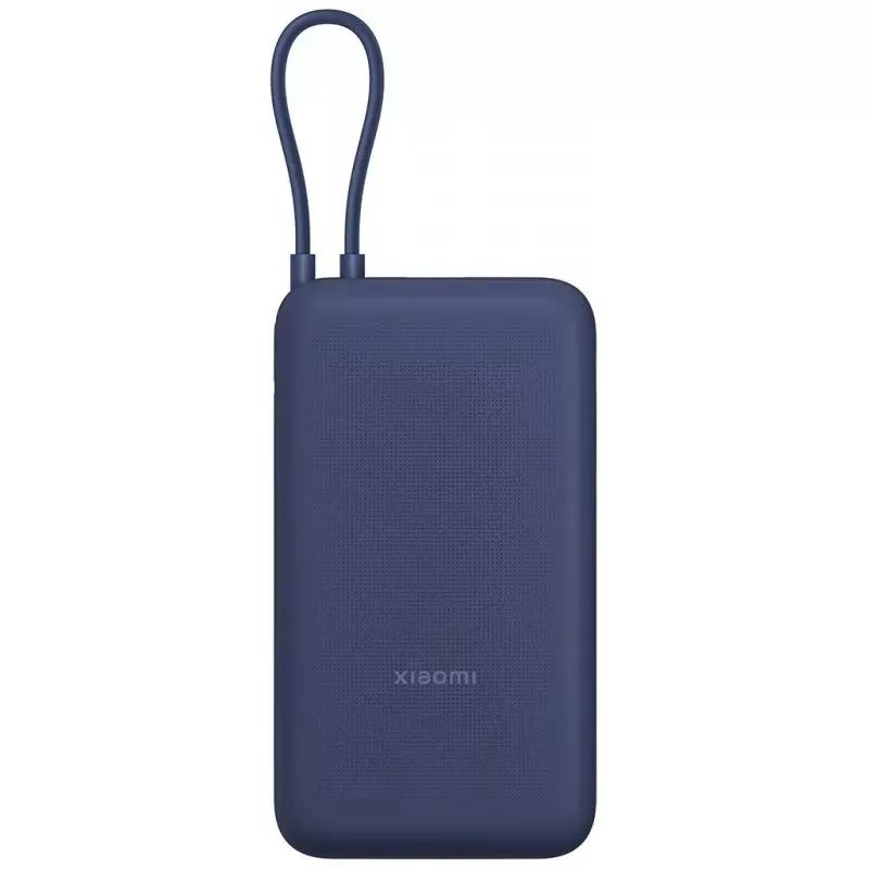 картинка Внешний аккумулятор Xiaomi Power Bank With Cable 20000mAh 33W Blue (BHR8975GL) от магазина КомпьютерЦентр