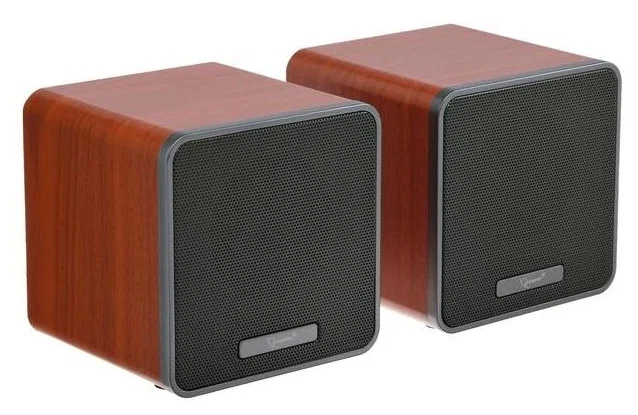 картинка Акустика Gembird 2.0 SPK-206 Brown, 5Вт от магазина КомпьютерЦентр