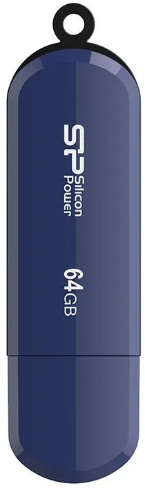 картинка USB накопитель 64Gb SiliconPower LuxMini 320 Blue (SP064GBUF2320V1B) от магазина КомпьютерЦентр