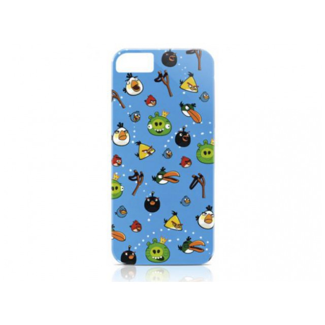 картинка Чехол Gear4 Angry Birds Protective Case Ensemble for iPhone 5 (ICAB502G) от магазина КомпьютерЦентр