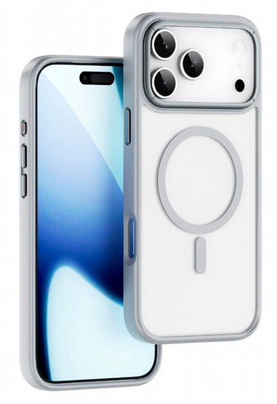 картинка Чехол WIWU MagSafe Armor Pro case for iPhone 17 Pro Max 6.9'' FGG-012 (Gray) от магазина КомпьютерЦентр