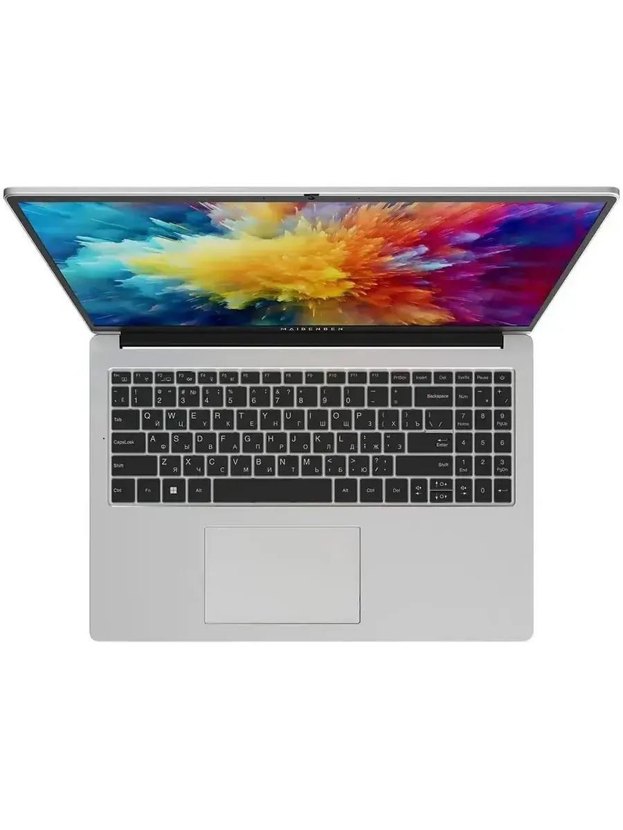 картинка Ноутбук MAIBENBEN M653 16'' IPS (1920x1200)/  AMD Ryzen 3 5400U(4/ 8) / 8ГБ DDR4/  512ГБ SSD/  AMD Vega 6/  Linux/  45,6 Втч/  1,8 кг/  Silver (M6531SB0HSRE0) от магазина КомпьютерЦентр