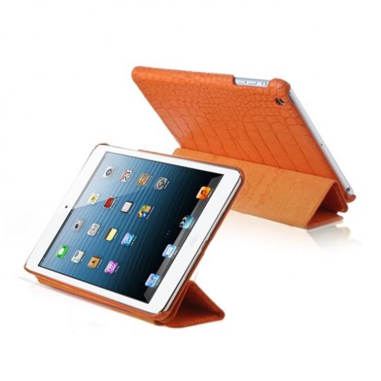 картинка Чехол Verus Crocodile PU Leather Case Orange for iPad mini от магазина КомпьютерЦентр