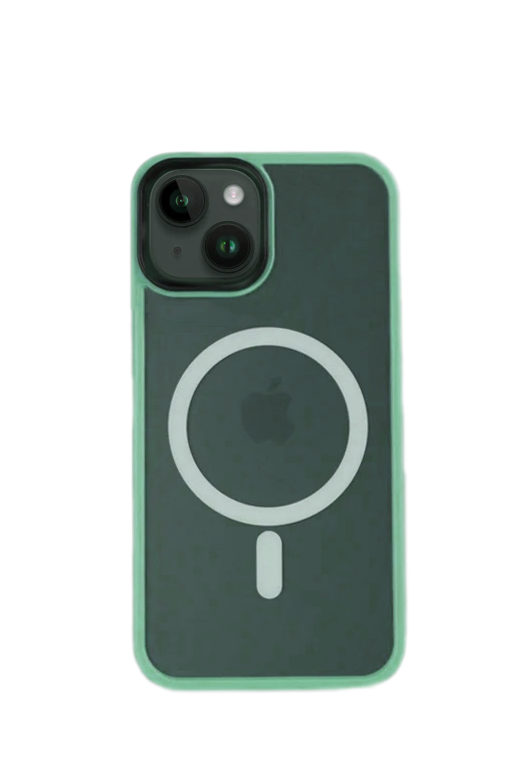 картинка Чехол Jingle Matt Case MagSafe for iPhone 14 6.1'' Mint от магазина КомпьютерЦентр