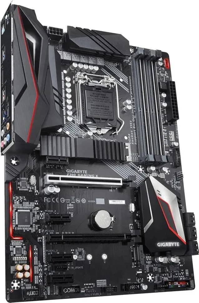картинка Материнская плата GIGABYTE LGA1151-v2 Z390 GAMING X 4xDDR4 от магазина КомпьютерЦентр