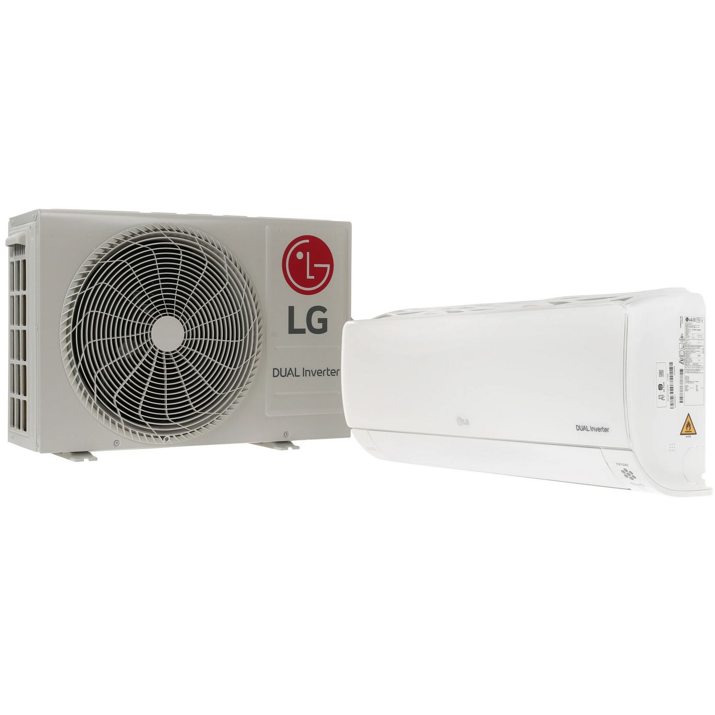 картинка Сплит-система инверторная LG Evo Max DC09RH настенная, до 25м2, 9000 BTU, с голосовым помощником, (комплект из 2-х коробок) от магазина КомпьютерЦентр