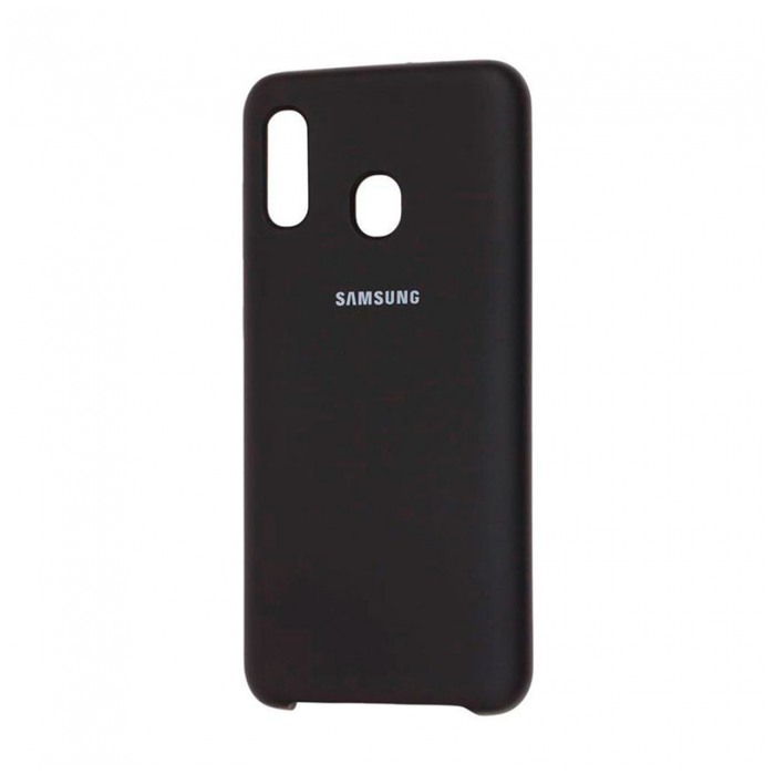 картинка Чехол Samsung Silicone Case для Samsung A205 Galaxy A20/ A305 Galaxy A30 (2019) Black от магазина КомпьютерЦентр