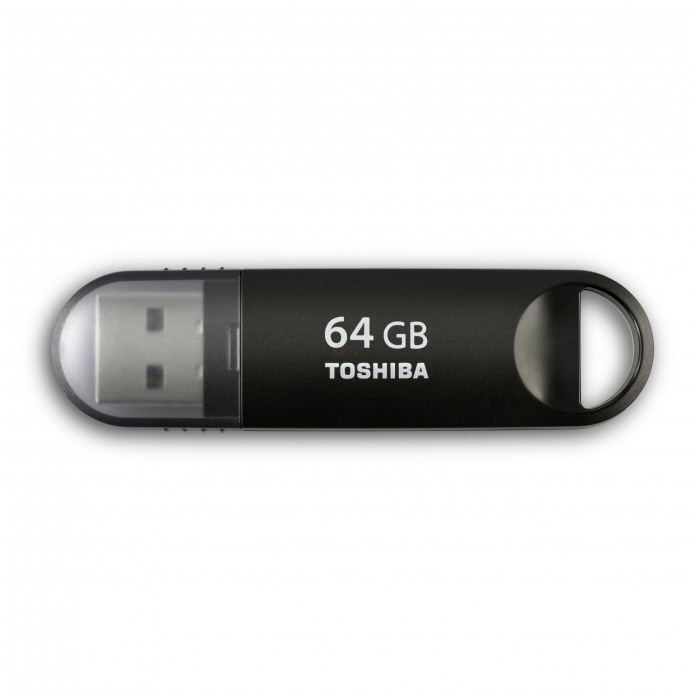 картинка Флешка USB Toshiba 64Gb Toshiba Suzaku Black (THNV64SUZBLK) от магазина КомпьютерЦентр