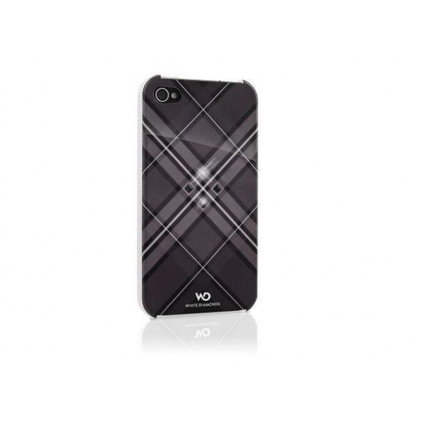 картинка Чехол White Diamonds Grid Black for iPhone 4/4S (1110GRI6) от магазина КомпьютерЦентр