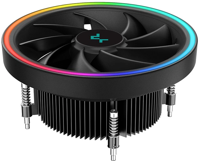 картинка Вентилятор CPU Deepcool UL551 черный, (только сокет 1700), 136 мм, алюминий, 1800 об/ мин, 26.8 дБ, 4 pin, 95 Вт, 71 мм (R-UL551-BKAMAB-G-17) от магазина КомпьютерЦентр