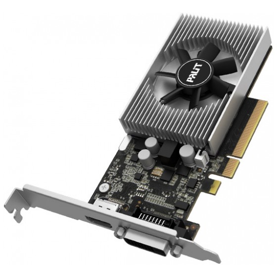 картинка Видеокарта Palit GeForce GT1030 LowProfile 2Gb DDR4 (NEC103000646-1082F) от магазина КомпьютерЦентр