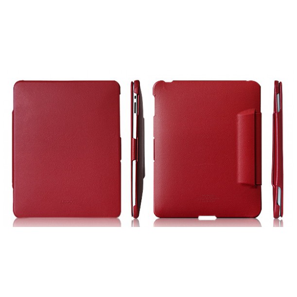 картинка Чехол SGP Leather Case Argos Red for iPad (SGP06758) от магазина КомпьютерЦентр