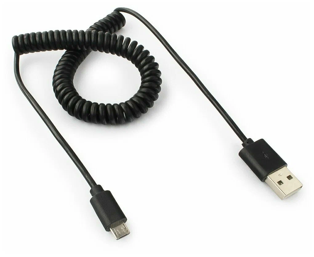 картинка Кабель USB 2.0 Cablexpert Pro, AM/ microBM 5P, 1.8м, витой, черный, пакет (CC-mUSB2C-AMBM-6) от магазина КомпьютерЦентр