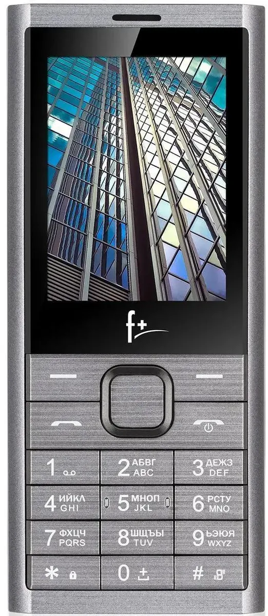 картинка Мобильный телефон F+ B241 Dark Grey 2.4'' от магазина КомпьютерЦентр