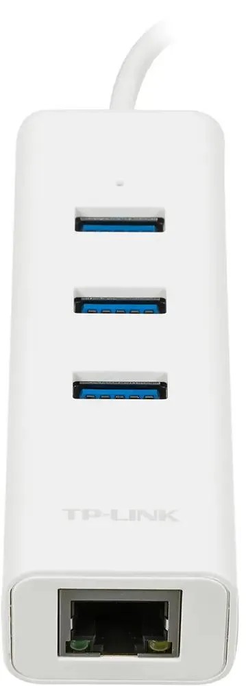 картинка HUB 3 порта+Gigabit TP-Link Ethernet Adapter 2 in 1 Стыковочная станция TP-Link UE330 от магазина КомпьютерЦентр