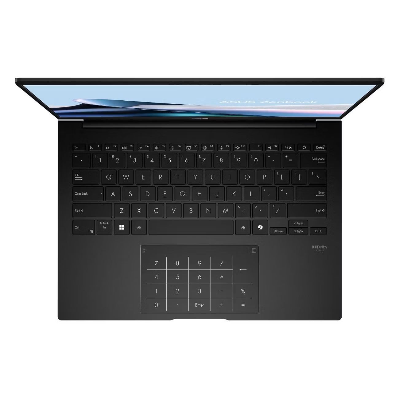 картинка Ультрабук ASUS Zenbook 14 OLED UM3406GA-QD010 14'' (1920x1200)/  Ryzen AI 7 445 (up to 4.6)/  16Gb/  1Tb SSD/  Radeon 840M/  75Wh/  NoOS/  Black/  1.2kg от магазина КомпьютерЦентр