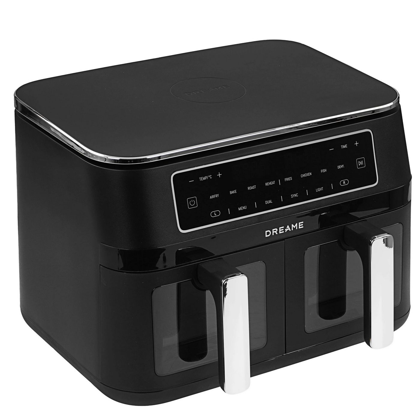 картинка Аэрогриль Dreame Tasti Airfryer DZ30 черный, 3000 Вт, 5.5 л, кнопки, 8 программ от магазина КомпьютерЦентр