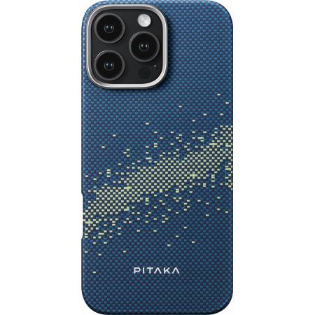 картинка Чехол PITAKA StarPeak Tactile Woven Case для iPhone 16 Pro Max 6.9'', принт млечный путь (Milky way galaxy) от магазина КомпьютерЦентр