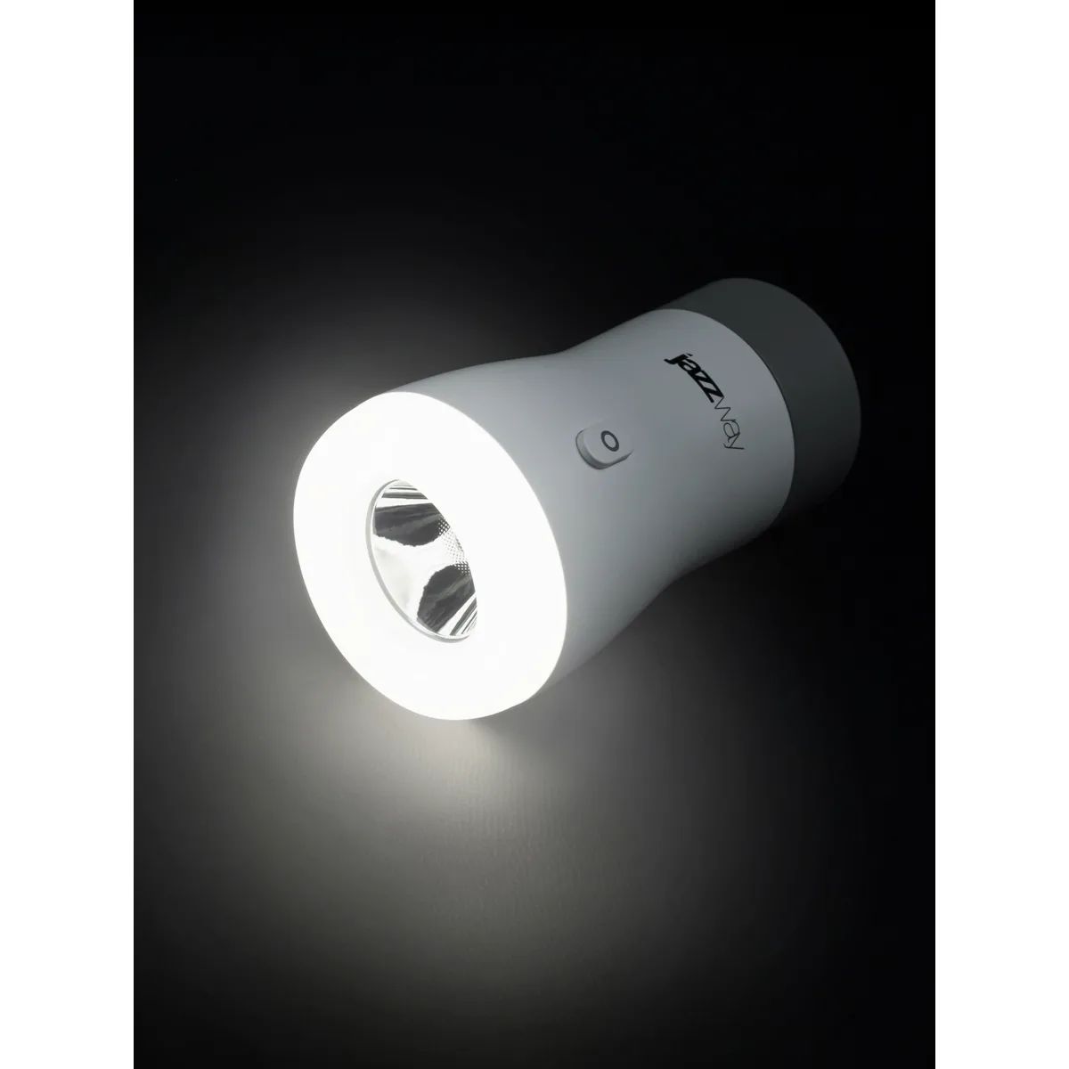 картинка Фонарь светодиодный кемпинговый аккумуляторный Accu5-L1W/ L10/ L14-wh Li-ion 18650 1200мА.ч 3 источника света IP20 JazzWay 5048850 от магазина КомпьютерЦентр
