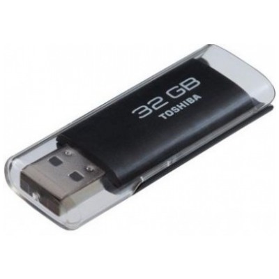 картинка Флешка USB Toshiba 32Gb Asagiri Black (THNU32AS) от магазина КомпьютерЦентр