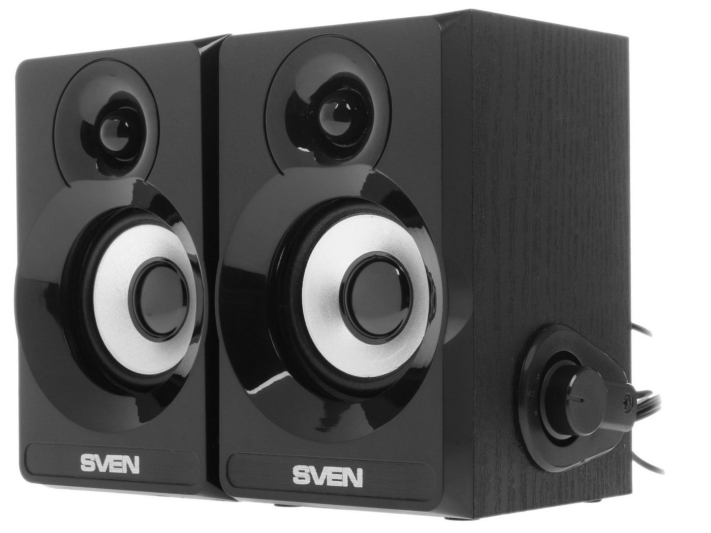 картинка Акустическая система SVEN SPS-517, 2.0 черный (SV-016180) от магазина КомпьютерЦентр
