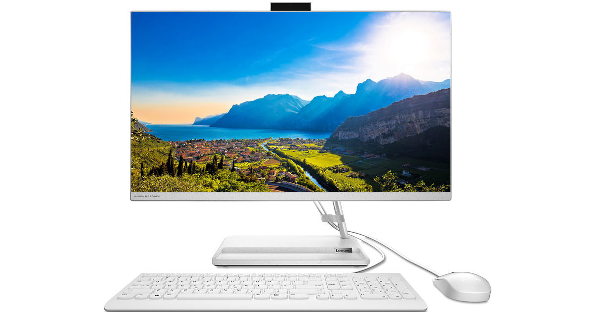 картинка Моноблок Lenovo IdeaCentre 3 27ITL6 White (F0FW0038RK) от магазина КомпьютерЦентр