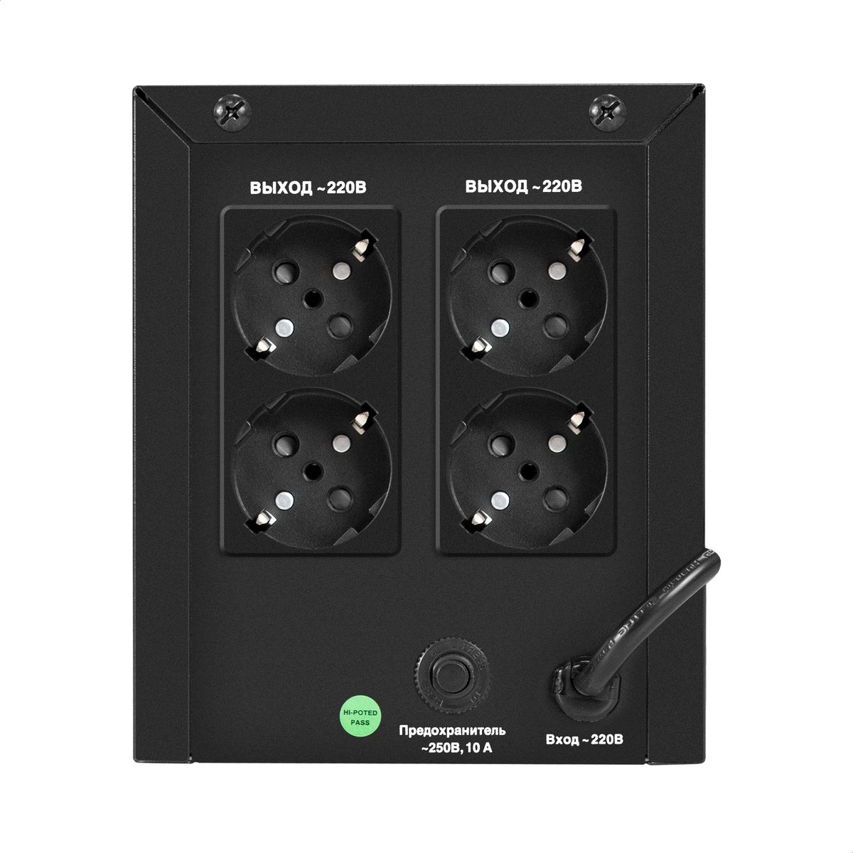 картинка ИБП ExeGate EP299950RUS SpecialPro Smart LLB-1000.LCD.AVR.4SH (1000VA/ 700W, LCD, AVR, 4*EU/ Тип F(Schuko), батарея 12V 7.2Ah - 2 шт., металлический корпус, Black от магазина КомпьютерЦентр