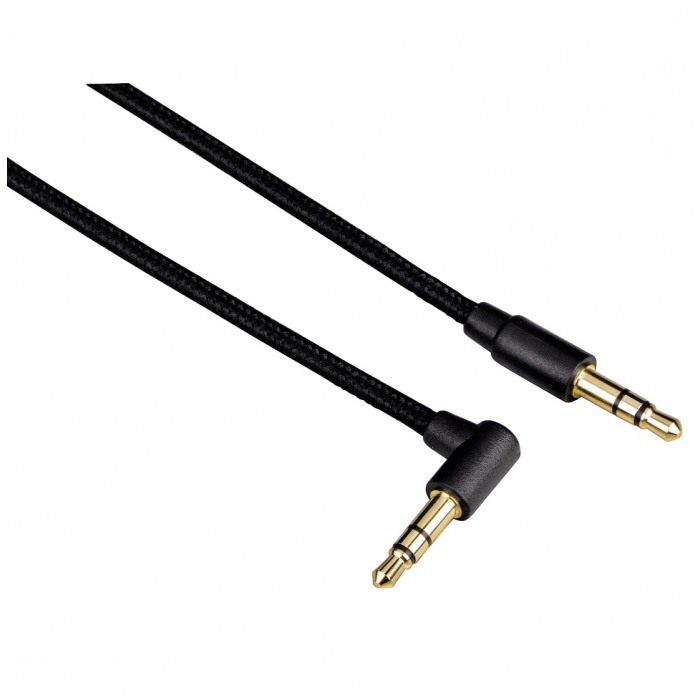 картинка Кабель HAMA jack 3.5(m) / jack 3.5 (m) 0.5m Black (00016105) от магазина КомпьютерЦентр