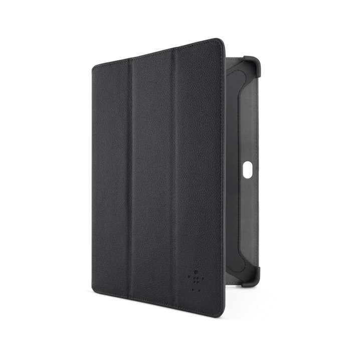 картинка Чехол Belkin Tri-Fold Folio Stand Black for Galaxy Tab2 (F8M394cwC00) от магазина КомпьютерЦентр
