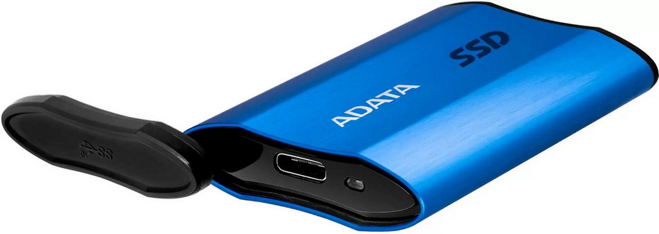 картинка SSD внешний 1Тб A-DATA External SE800 Portable Blue (ASE800-1TU32G2-CBL) от магазина КомпьютерЦентр