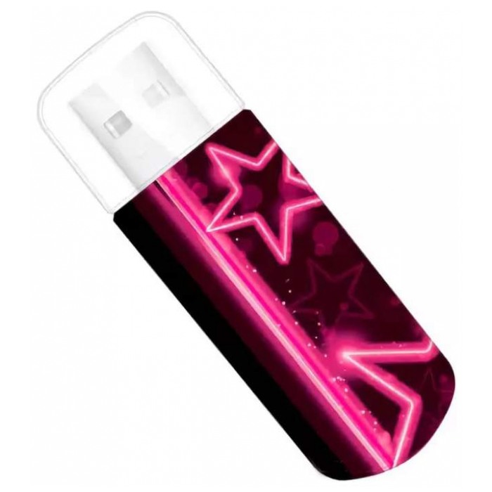 картинка Флешка USB Verbatim 16Gb Mini Neon Edition Pink (49396) от магазина КомпьютерЦентр