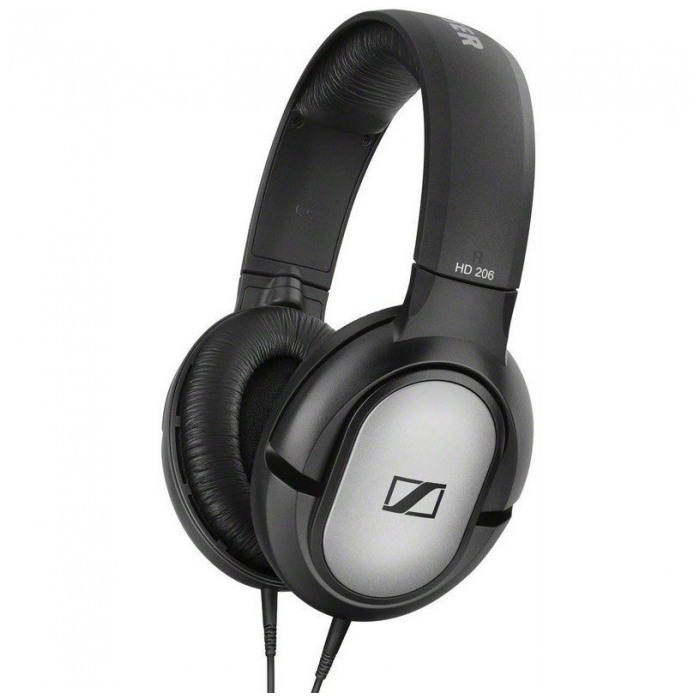 картинка Наушники Sennheiser HD 206 Black/Silver (507364) от магазина КомпьютерЦентр