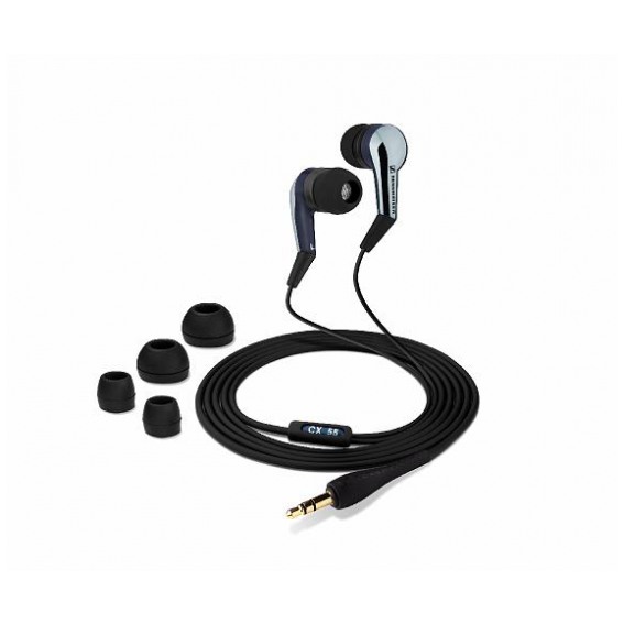 картинка Наушники Sennheiser CX 55 Street Black (CX 55 Black) от магазина КомпьютерЦентр