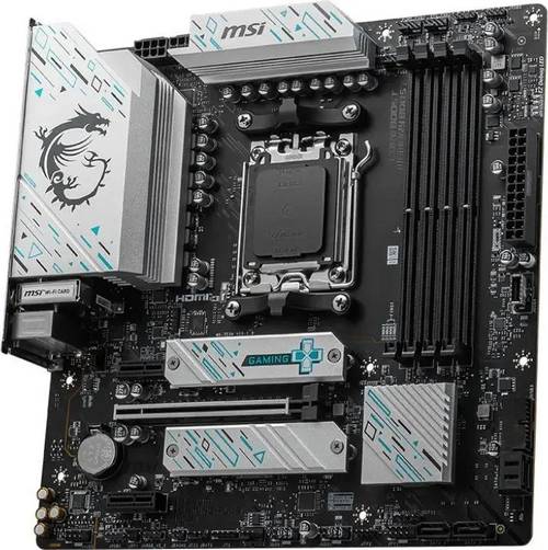 картинка Материнская плата MSI B650M GAMING PLUS WIFI; AM5, 4xDDR5, Micro-ATX от магазина КомпьютерЦентр