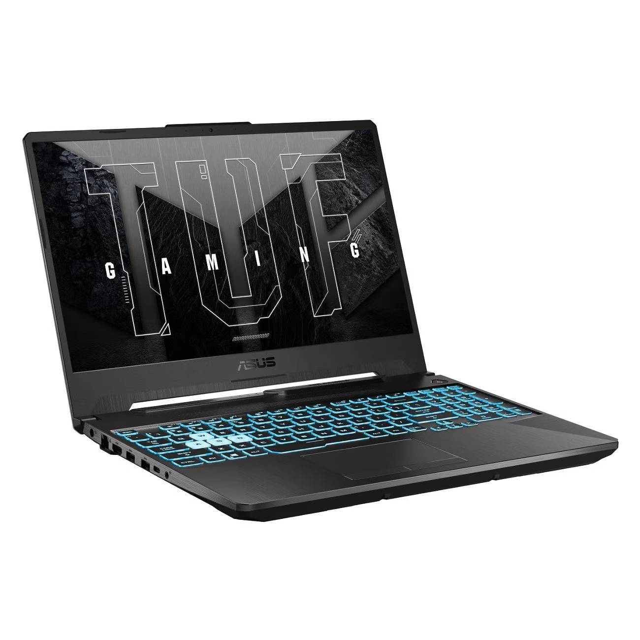 картинка Ноутбук Asus TUF Gaming 15 FA506NF-HN062 15.6'' IPS 144Гц (1920x1080)/  Ryzen 5 7535HS/  16Gb DDR5/ SSD 512/ NV RTX2050 4Gb/  DOS/  2.3kg (90NR0JE7-M00570) от магазина КомпьютерЦентр