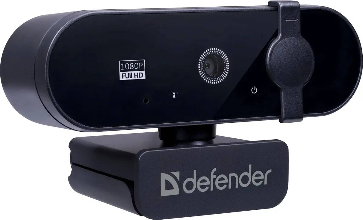 картинка Web-камера Defender G-lens 2580 Black FullHD (63112) от магазина КомпьютерЦентр